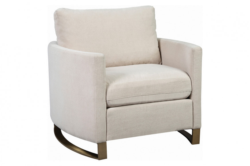 Coaster™ Corliss Upholstered Arched Arms Chair - Beige