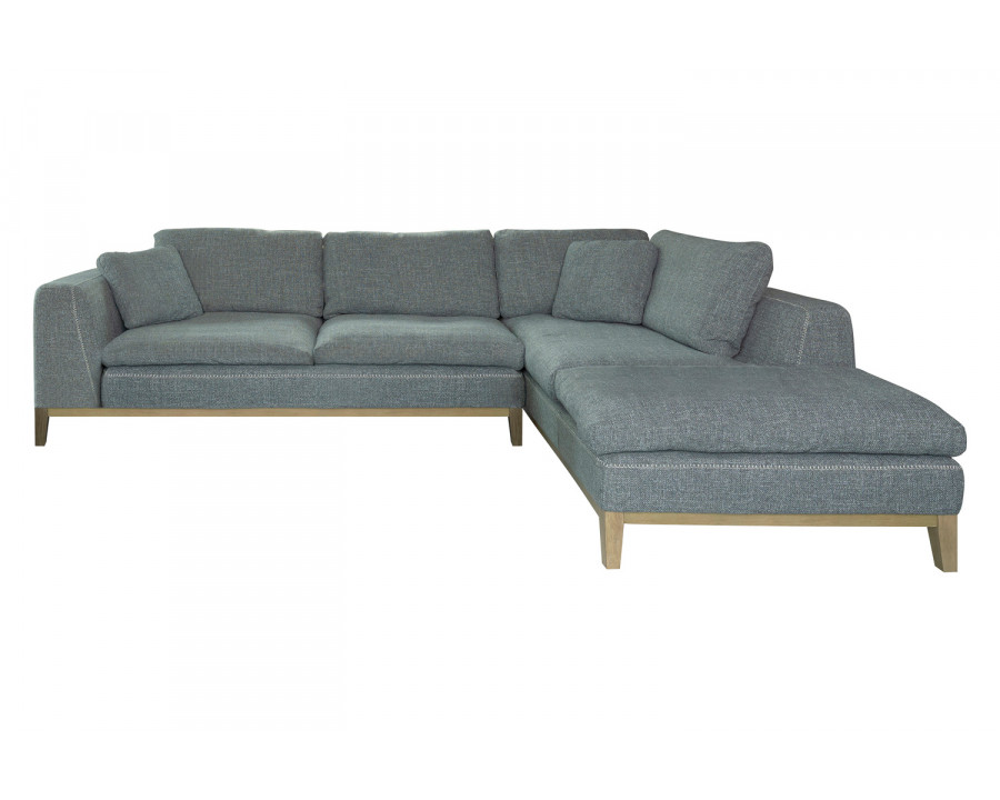 Coaster - Persia 2-Piece Modular Sectional in Gray