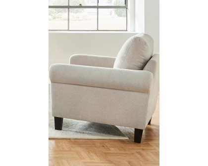 Coaster™ Nadine Upholstered Round Arm Chair - Oatmeal