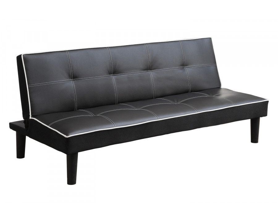 Coaster - Katrina Tufted Upholstered Sofa Bed in Black