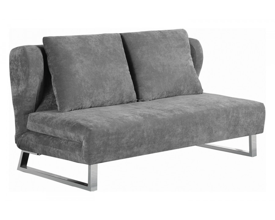 Coaster - Vera Upholstered Sofa Bed in Gray