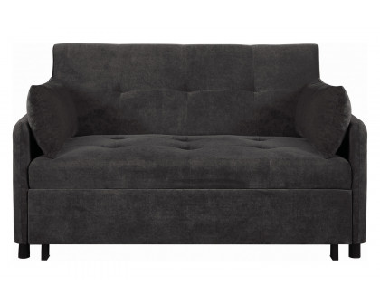 Coaster - Underwood Tufted Sleeper Sofa Bed in Charcoal