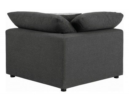 Coaster™ Serene Upholstered Corner - Charcoal