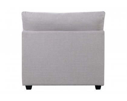 Coaster™ Cambria Upholstered Armless Chair - Gray