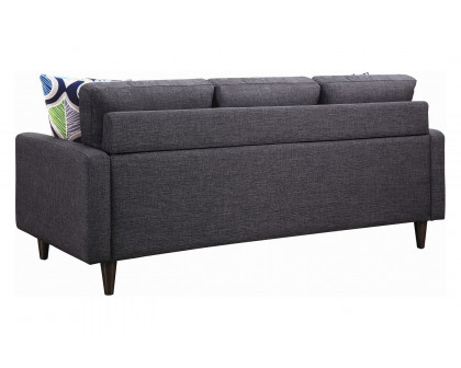 Coaster - Watsonville Tufted Back Sofa in Gray