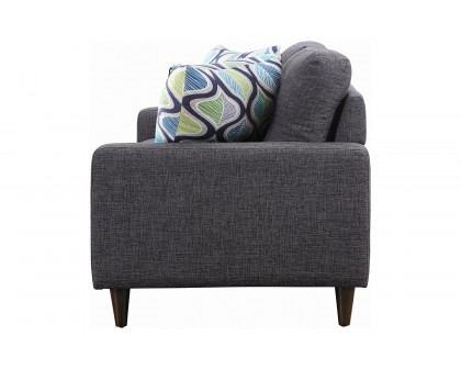 Coaster - Watsonville Tufted Back Loveseat in Gray