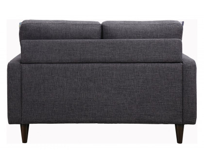 Coaster - Watsonville Tufted Back Loveseat in Gray