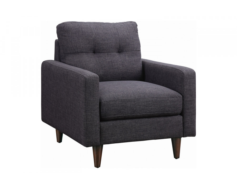 Coaster - Watsonville Tufted Back Chair in Gray