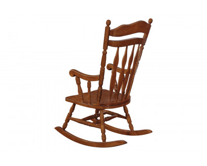 Coaster Windsor Rocking Chair - Medium Brown