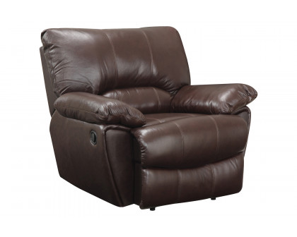 Coaster - Clifford Pillow Top Arm Motion Sofa in Chocolate