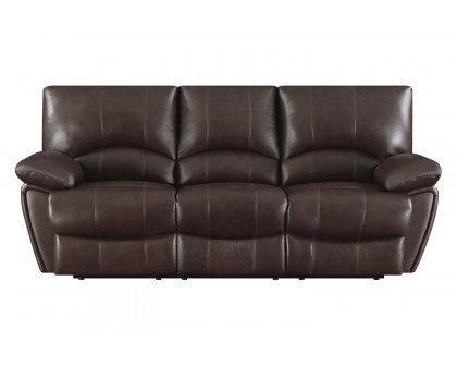 Coaster - Clifford Pillow Top Arm Motion Sofa in Chocolate