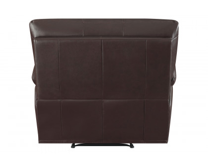 Coaster™ Clifford Pillow Top Arm Recliner - Chocolate