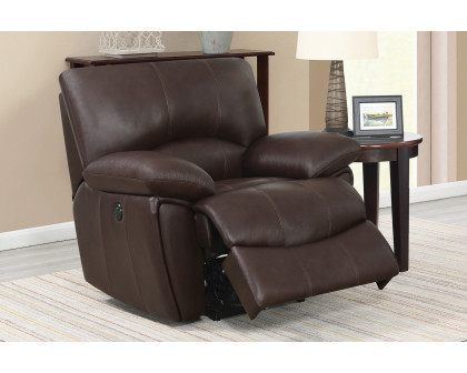 Coaster™ Clifford Pillow Top Arm Recliner - Chocolate