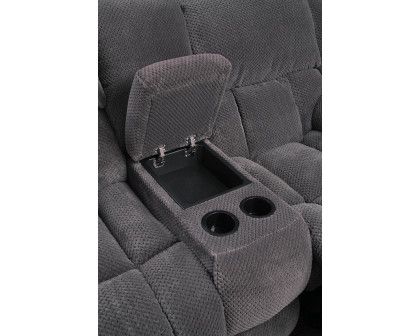 Coaster Weissman Pillow Top Arm Motion Sofa - Charcoal