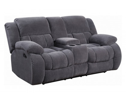 Coaster - Weissman Motion Loveseat with Console