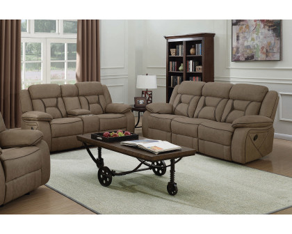 Coaster - Higgins Upholstered Tufted Living Room Set