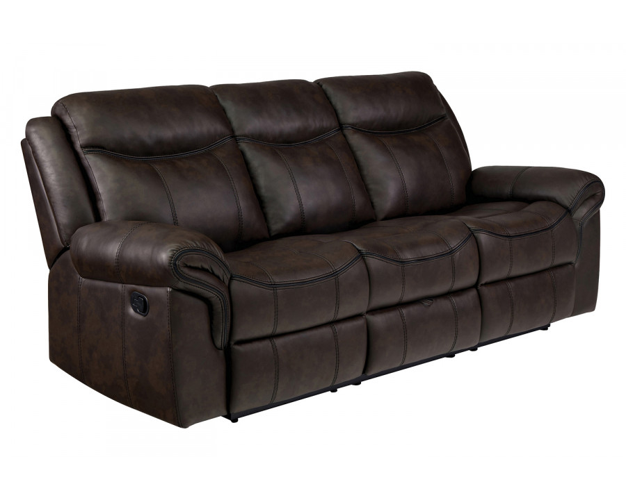 Coaster Sawyer Pillow Top Arm Motion Sofa - Cocoa