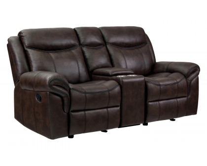 Coaster Sawyer Pillow Top Arm Motion Sofa - Cocoa