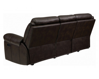 Coaster Sawyer Pillow Top Arm Motion Sofa - Cocoa