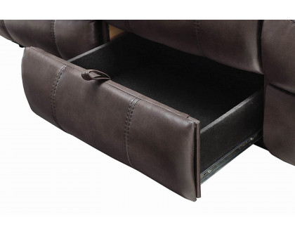 Coaster Sawyer Pillow Top Arm Motion Sofa - Cocoa