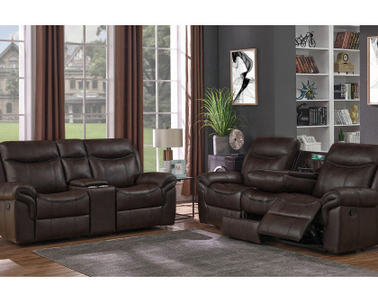 Coaster Sawyer Pillow Top Arm Motion Sofa - Cocoa