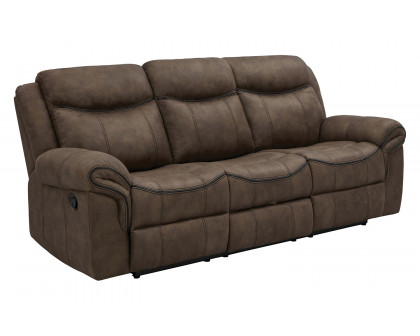 Coaster Sawyer Pillow Top Arm Motion Sofa - Macchiato