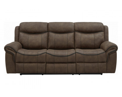 Coaster Sawyer Pillow Top Arm Motion Sofa - Macchiato