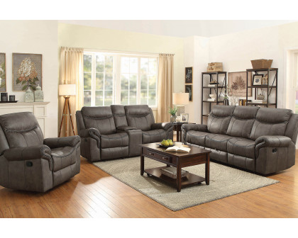 Coaster Sawyer Pillow Top Arm Motion Sofa - Macchiato