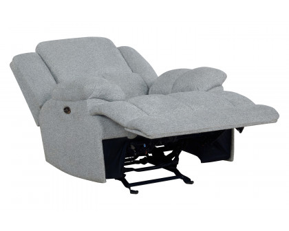 Coaster™ Waterbury Upholstered Glider Recliner - Gray