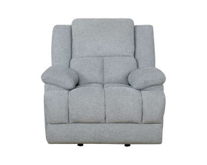 Coaster™ Waterbury Upholstered Glider Recliner - Gray