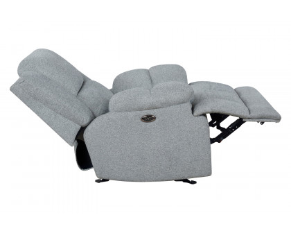 Coaster™ Waterbury Upholstered Glider Recliner - Gray