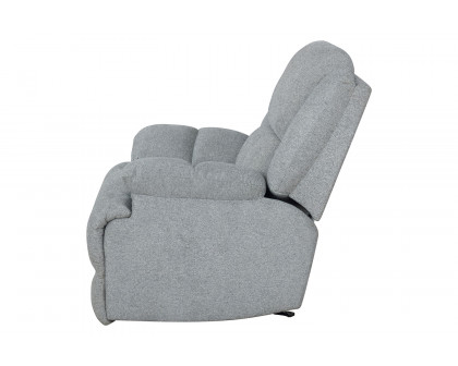 Coaster™ Waterbury Upholstered Glider Recliner - Gray