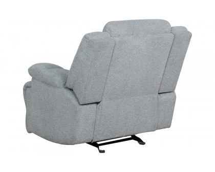 Coaster™ Waterbury Upholstered Glider Recliner - Gray