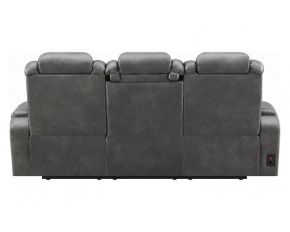 Coaster Korbach Upholstered Power Sofa - Charcoal