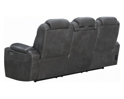 Coaster Korbach Upholstered Power Sofa - Charcoal