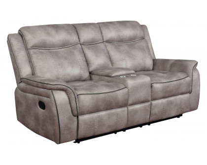 Coaster - Lawrence Upholstered Tufted Back Motion Sofa