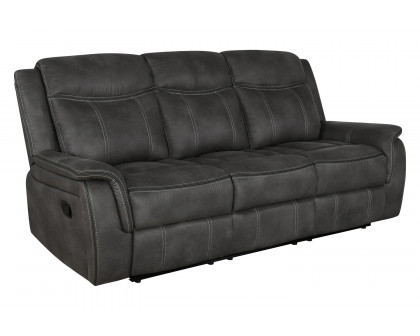 Coaster - Lawrence Upholstered Tufted Back Motion Sofa