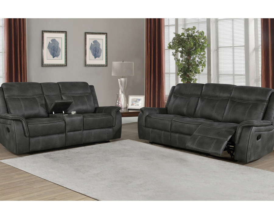 Coaster - Lawrence Upholstered Tufted Living Room Set