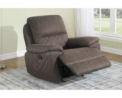 Coaster™ Variel Glider Recliner - Taupe