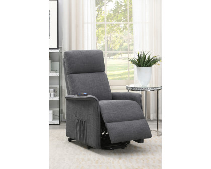 Coaster™ Power Lift Recliner with Wired Remote - Charcoal