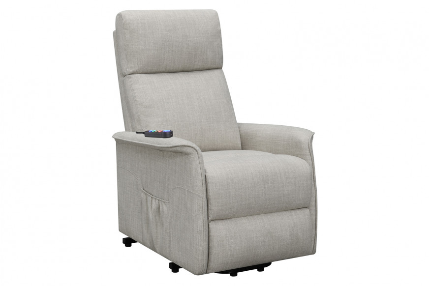 Coaster™ Power Lift Recliner with Wired Remote - Beige