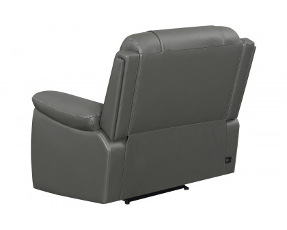 Coaster™ Flamenco Tufted Upholstered Recliner - Charcoal