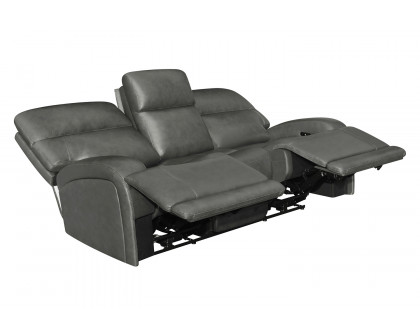 Coaster Longport Upholstered Power Sofa - Charcoal