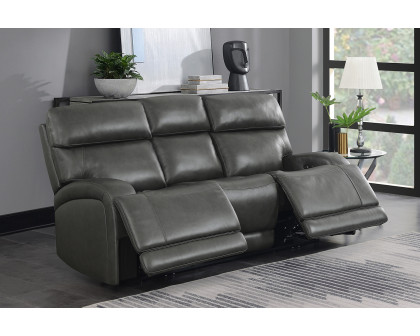 Coaster Longport Upholstered Power Sofa - Charcoal