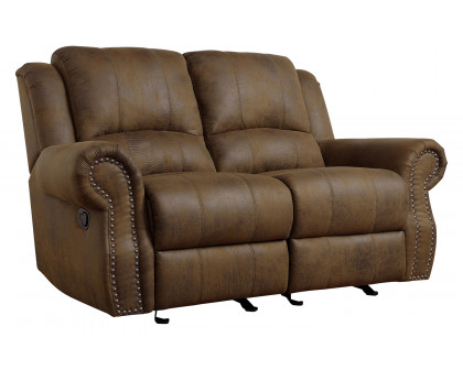 Coaster - Sir Rawlinson Rolled Arm Motion Sofa with Nailhead Trim