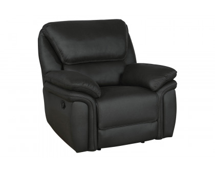 Coaster - Breton Upholstered Tufted Back Recliner