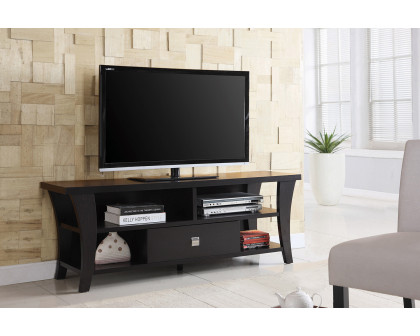 Coaster - 1-Drawer TV Console in Cappuccino