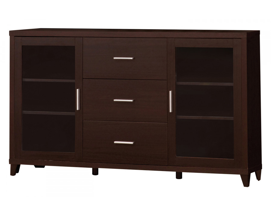 Coaster - 4-Piece Entertainment Center in Cappuccino