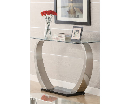 Coaster - Rectangular Sofa Table in Satin