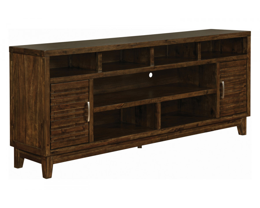 Coaster - 2-Door Rectangular TV Console in Rustic Mindy